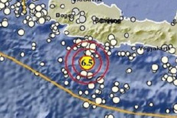 Gempa M6,5 hari ini, guncangan terkuat terjadi di Sukabumi dan Tasikmalaya